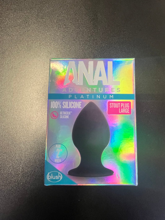 Blush Anal Adventures Platinum Stout Plug