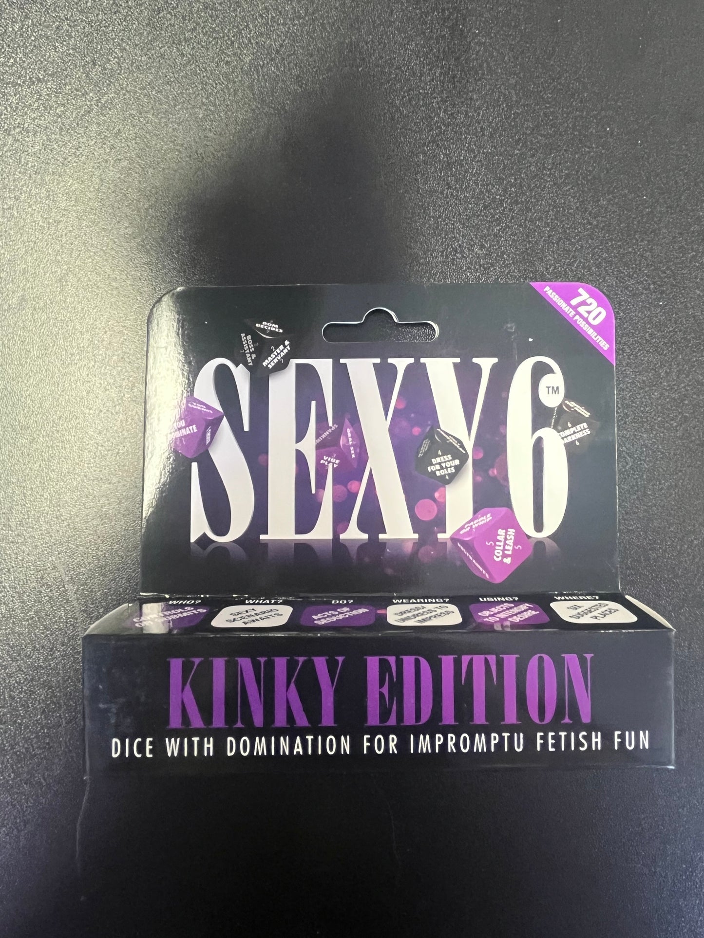 Sexy 6 Kinky Edition Dice Game