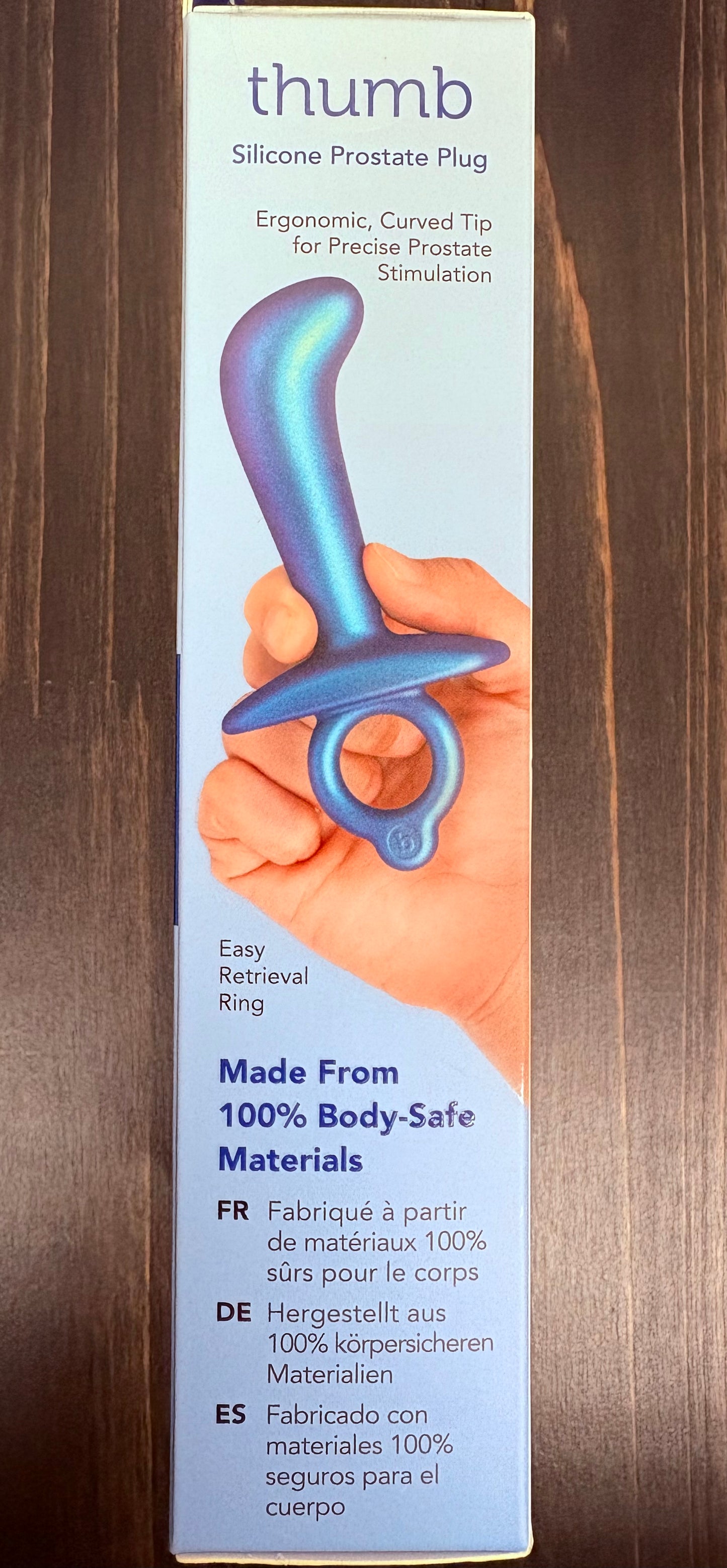 B-Vibe Butties Thumb Silicone Prostate Plug