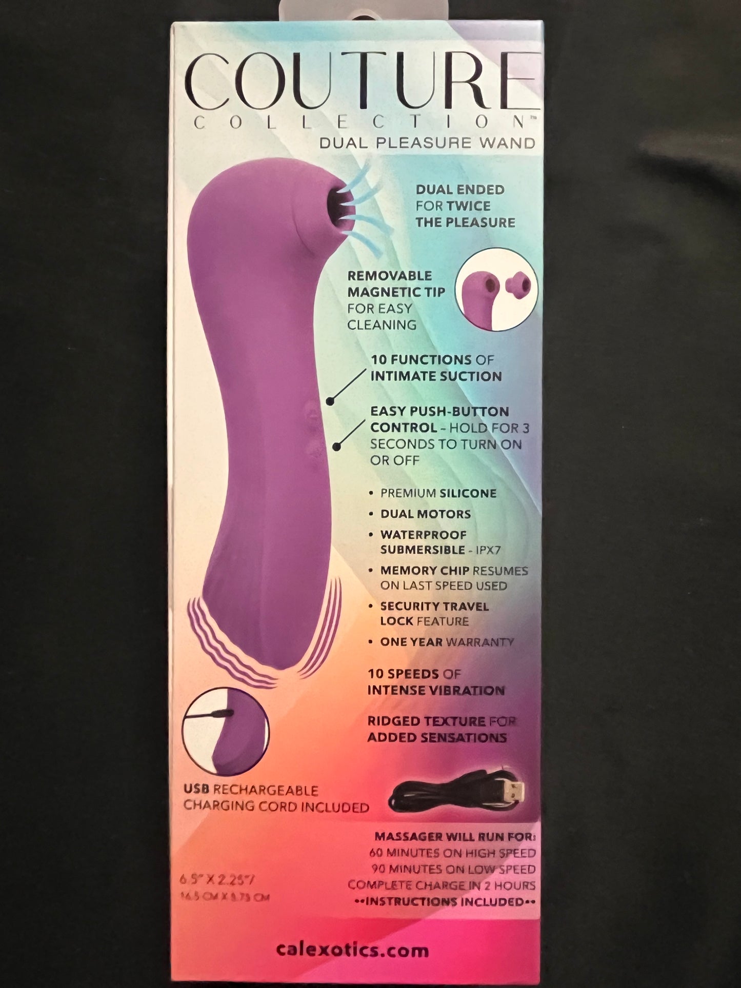 CalExotics Couture Dual Pleasure Wand Vibe