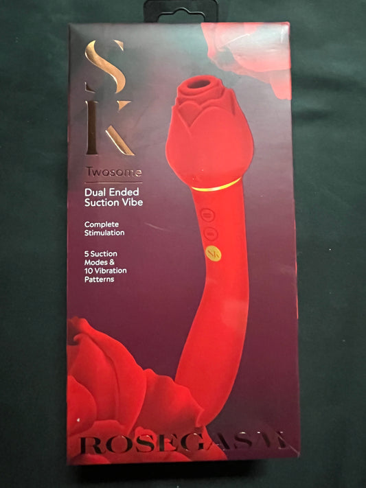 Rosegasm Dual Ended Suction Vibe