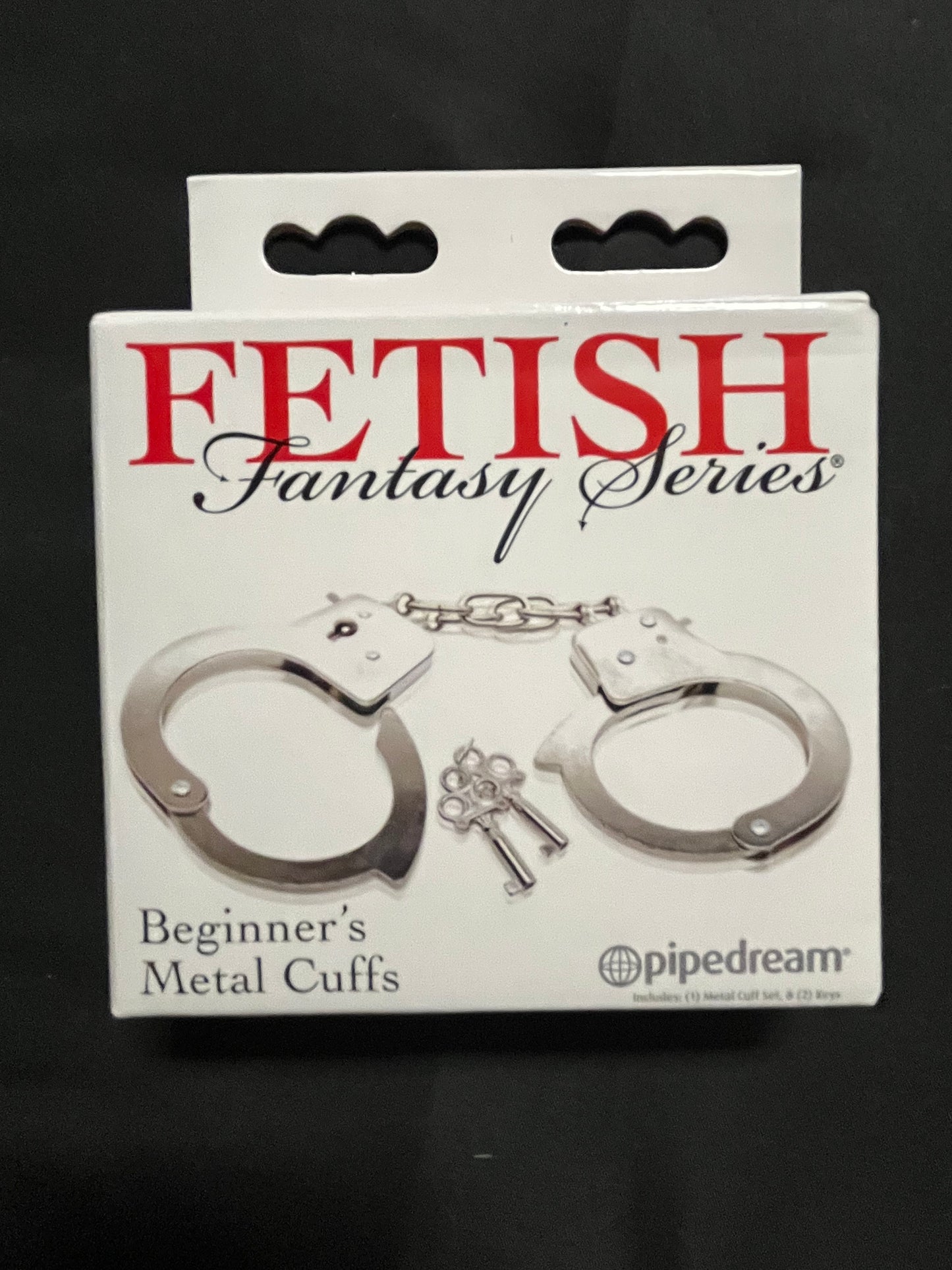 Pipedream Fetish Fantasy Beginner's Metal Cuffs
