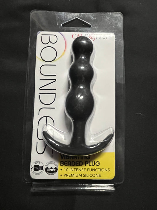 Boundless Vibrating and Beaded Plug