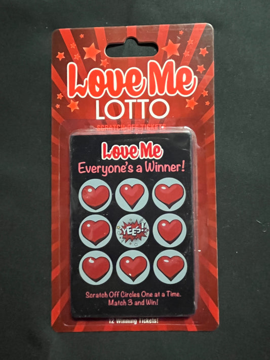 Love Me Lotto Scratch Card Game