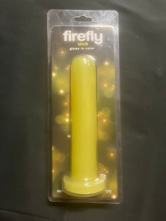 NS Novelties Firefly Thrill Glow in the Dark Smooth Dildo