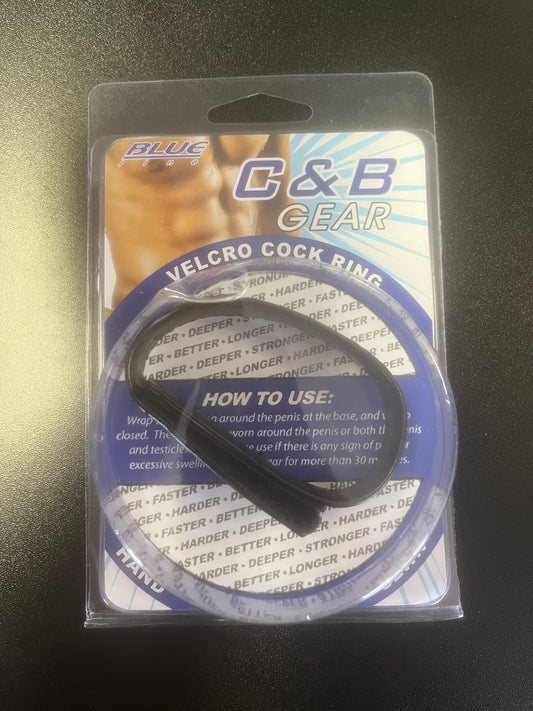 Blue Line C&B Gear Velcro Cock Ring