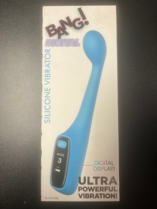 Bang! Silicone Vibe with Digital Display Screen
