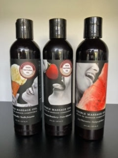 Edible Massage Oil 8 FL OZ.