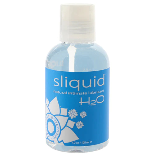 Sliquid H2O Glycerin Free Natural Lube in 4.2oz/125ml